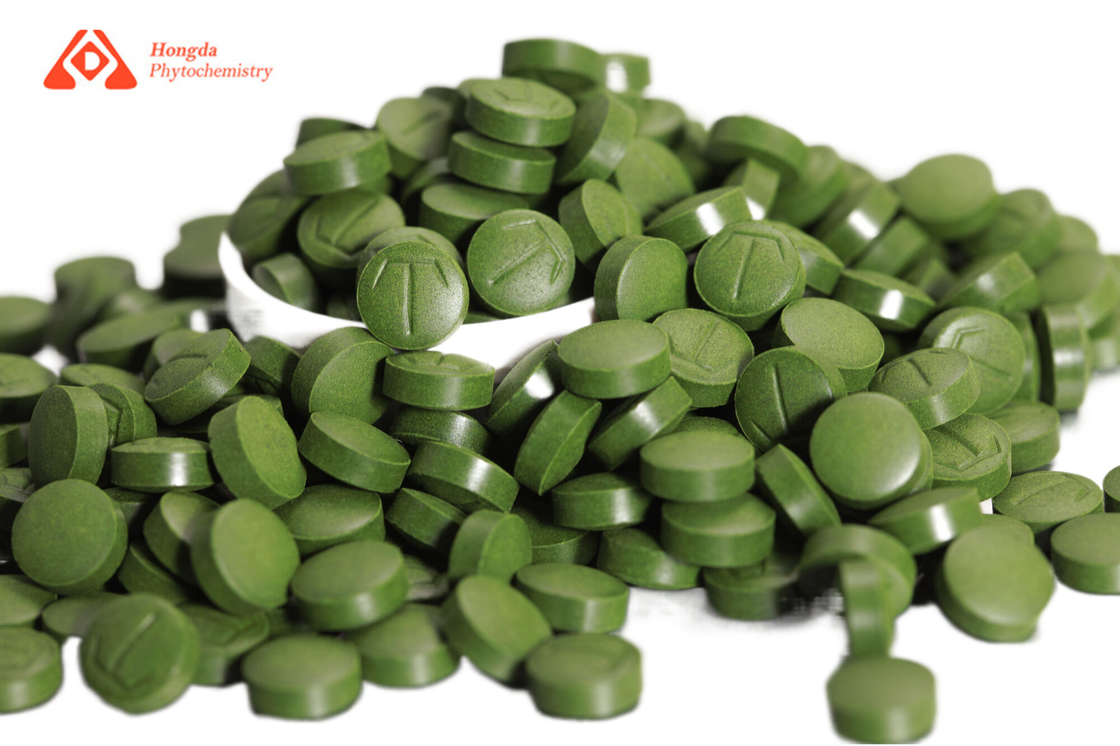 2g Protein Organic Chlorella Tablets Natural Ingredients
