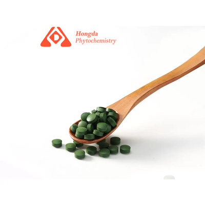 Nutritious Healthy Supplement Organic Chlorella Tablets 0% Vitamin A 1g Total Carbohydrate