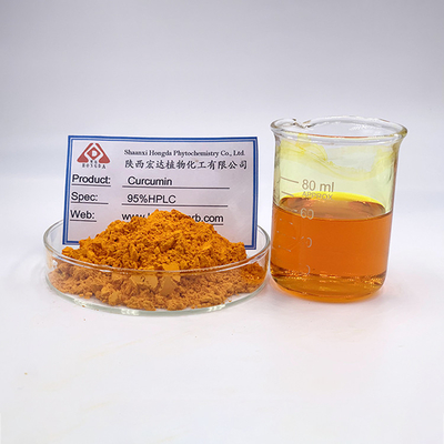 Pure Plant Extract Curcuma Longa Powder 95% HPLC Antioxidant And Anti Inflammatory