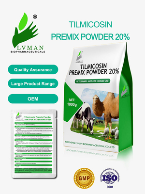 Macrolide Antibiotic Antibacterial 20% Tilmicosin Premix Veterinary Drug