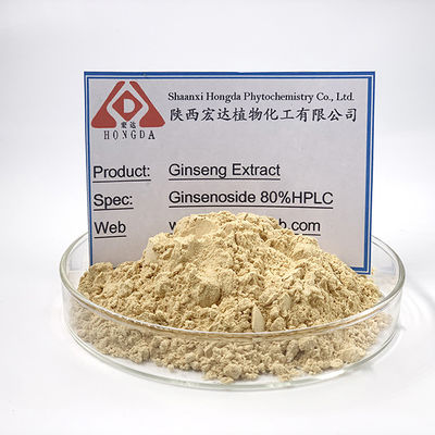 CAS 72480-62-7 Ginseng Extract Powder Ginsenosides 10% 80% Purity