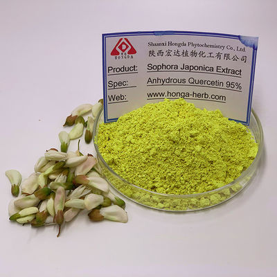 Cas 117-39-5 98% Sophora Japonica Extract Powder Yellow Color