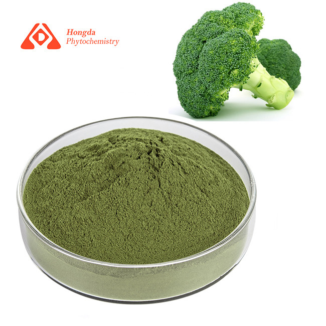 80 Mesh Organic Broccoli Sprout Powder Antioxidant Anti Cancer