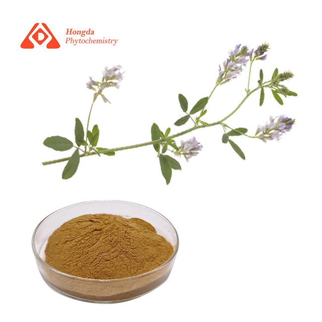 Factory Supply Alfalfa Leaf Extract Natural Herbal Medicago Sativa Extract Lower Blood Fat