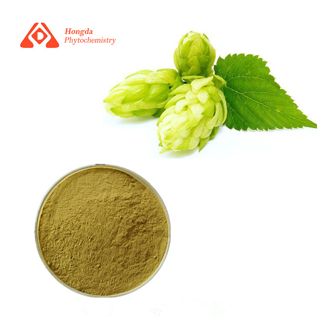 CAS 6754-58-1 Hops Flower Extract Xanthohumol 4% Natural Hops Powder