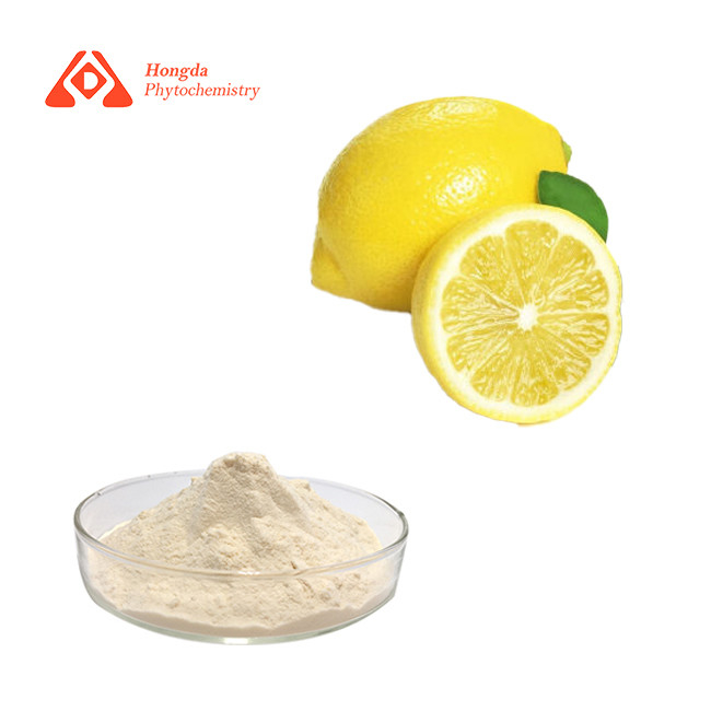 Organic Lemon Fruit Light Yellow Fine Powder