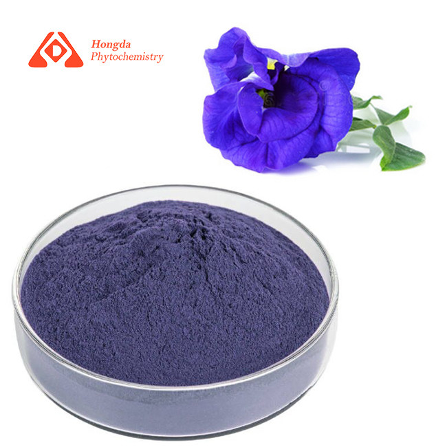 Pure Organic Butterfly Pea Extract Natural Water Soluble Plant Dyes