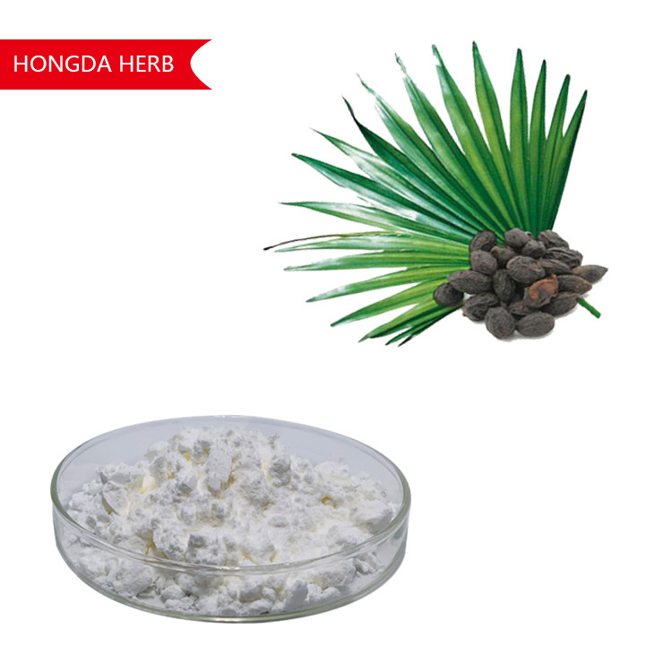 45% Fatty Acid Distillate Saw Palmetto Berry Extract Powder Cosmetic Grade