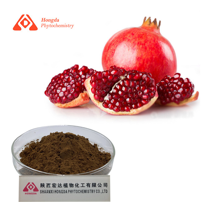 HONGDA 60 Pomegranate Extract Powder Polyphenols Food Grade Brown